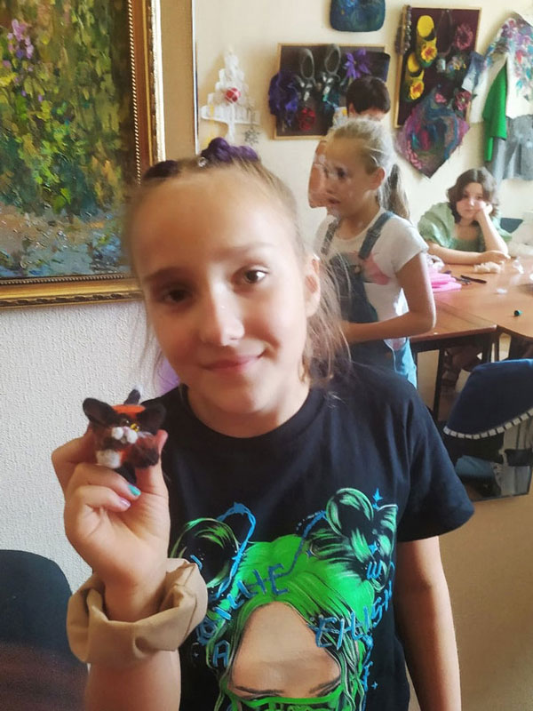 обучение сухому валянию шерсти для начинающих в СПб