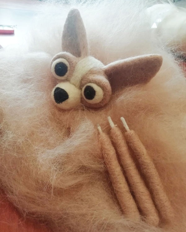 собачка сухое валяние в Санкт-Петербурге