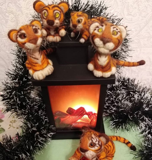 сухому валянию уроки в СПб тигры