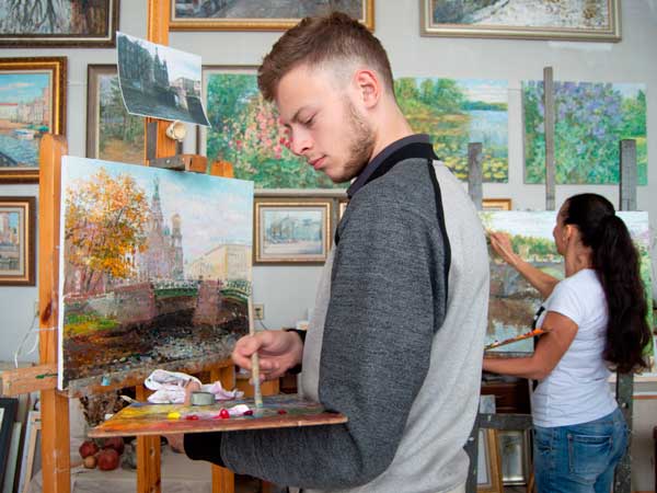 Обучение живописи - уроки и мастер-классы в Санкт-Петербурге